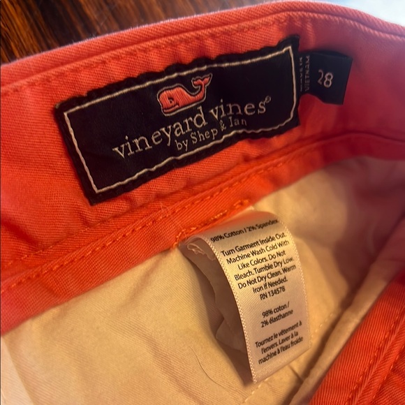 Vineyard Vines - Pink Flat Front Shorts - Picture 2 of 3